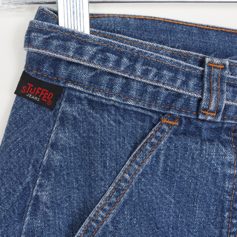 70s Denim Wrap Skirt