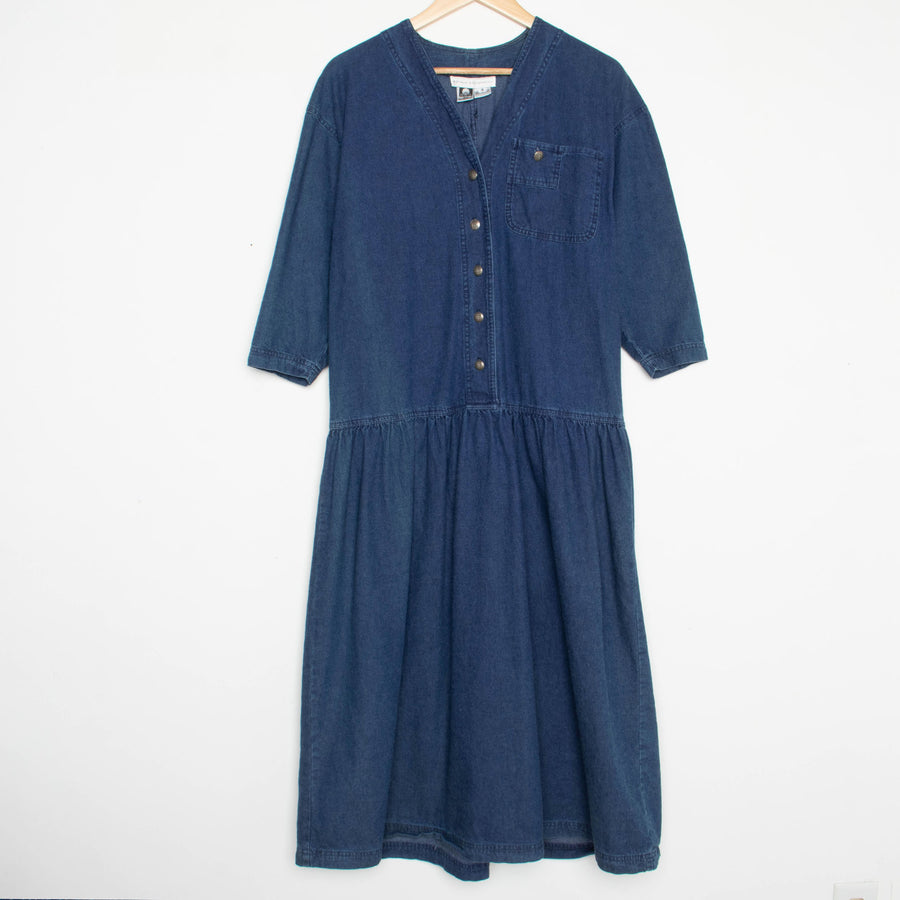 Long Denim Dress