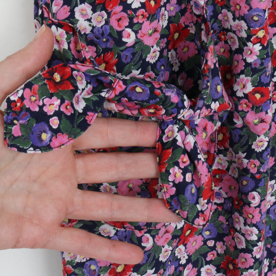 80s Floral Jumpsuit Size 10