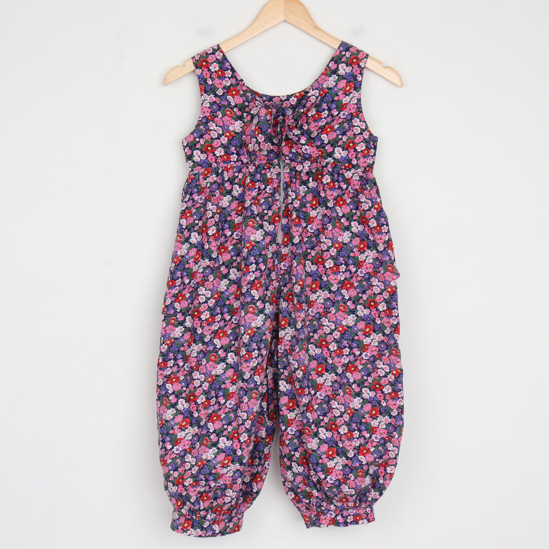 80s Floral Jumpsuit Size 10