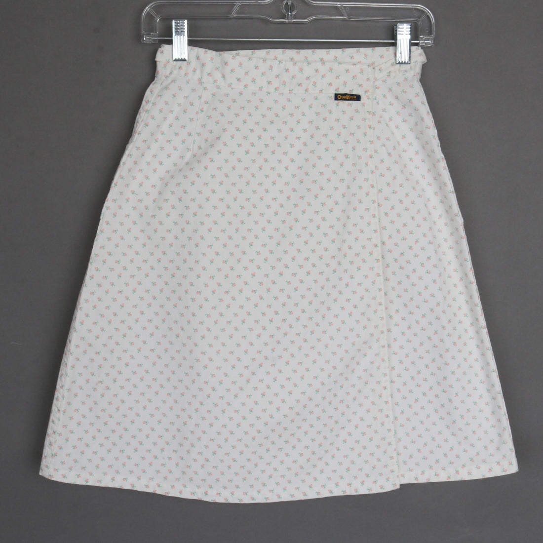 70s Osh Kosh Floral Wrap Skirt M