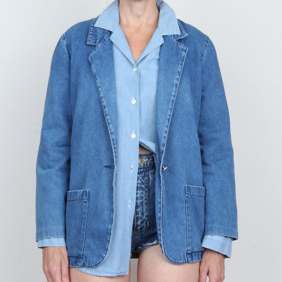 80s Gap Denim Shirt