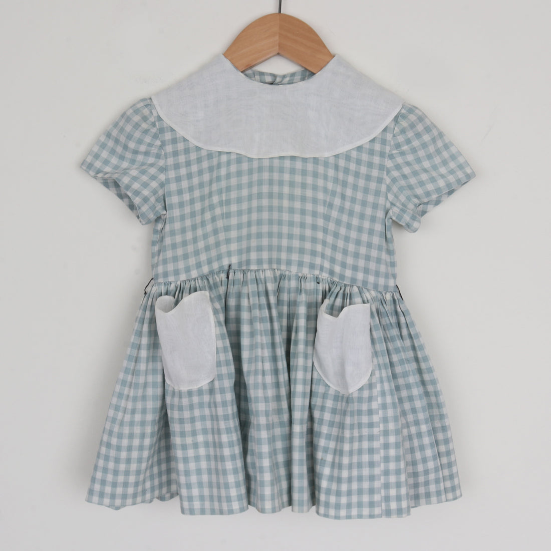 1940s Gingham Dress Size 3