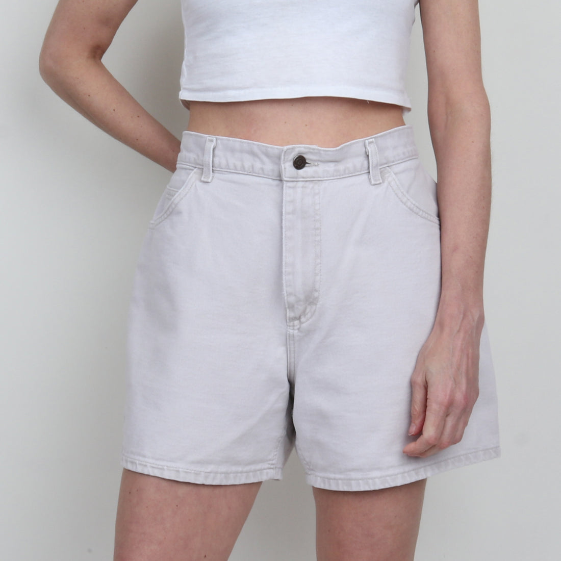 Gitano Stone Denim Shorts L