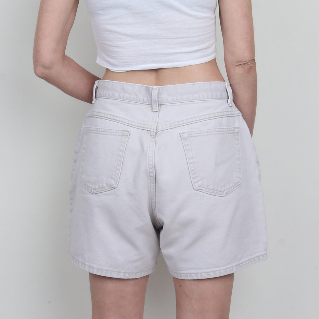 Gitano Stone Denim Shorts L