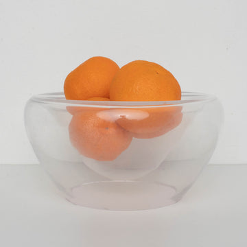 Double Wall Glass Bowl