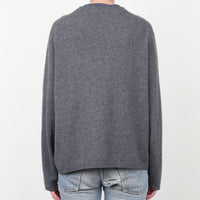 Charcoal Cashmere Cardigan