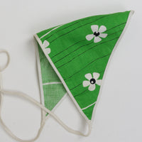 70s Flower Print Head Scarf