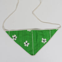 70s Flower Print Head Scarf