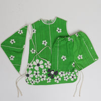 70s Flower Print Shorts Size 8/10