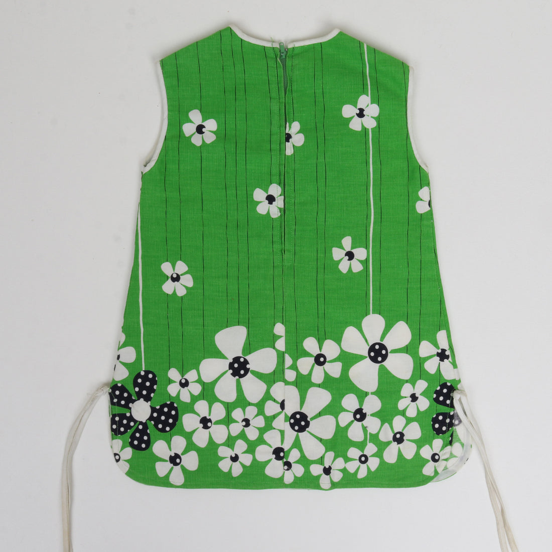 70s Flower Print Tunic Size 6/7