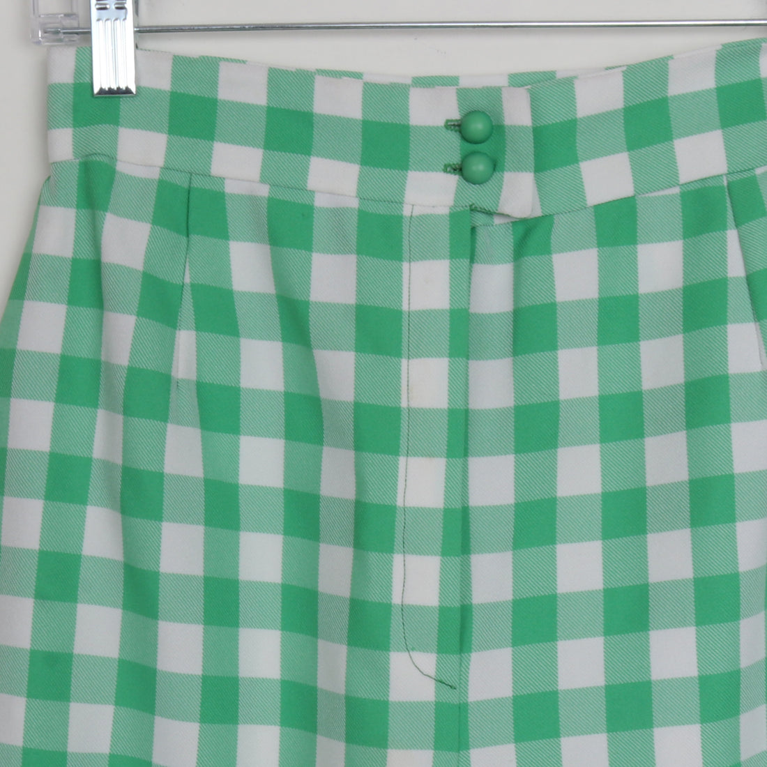 70s Gingham Wide Leg Pants