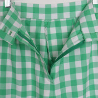 70s Gingham Wide Leg Pants