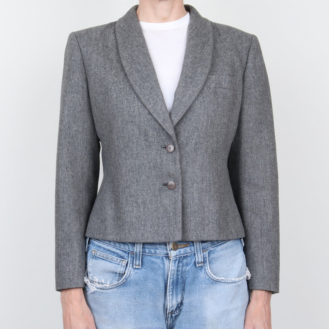 1960s Grey Wool Jacket