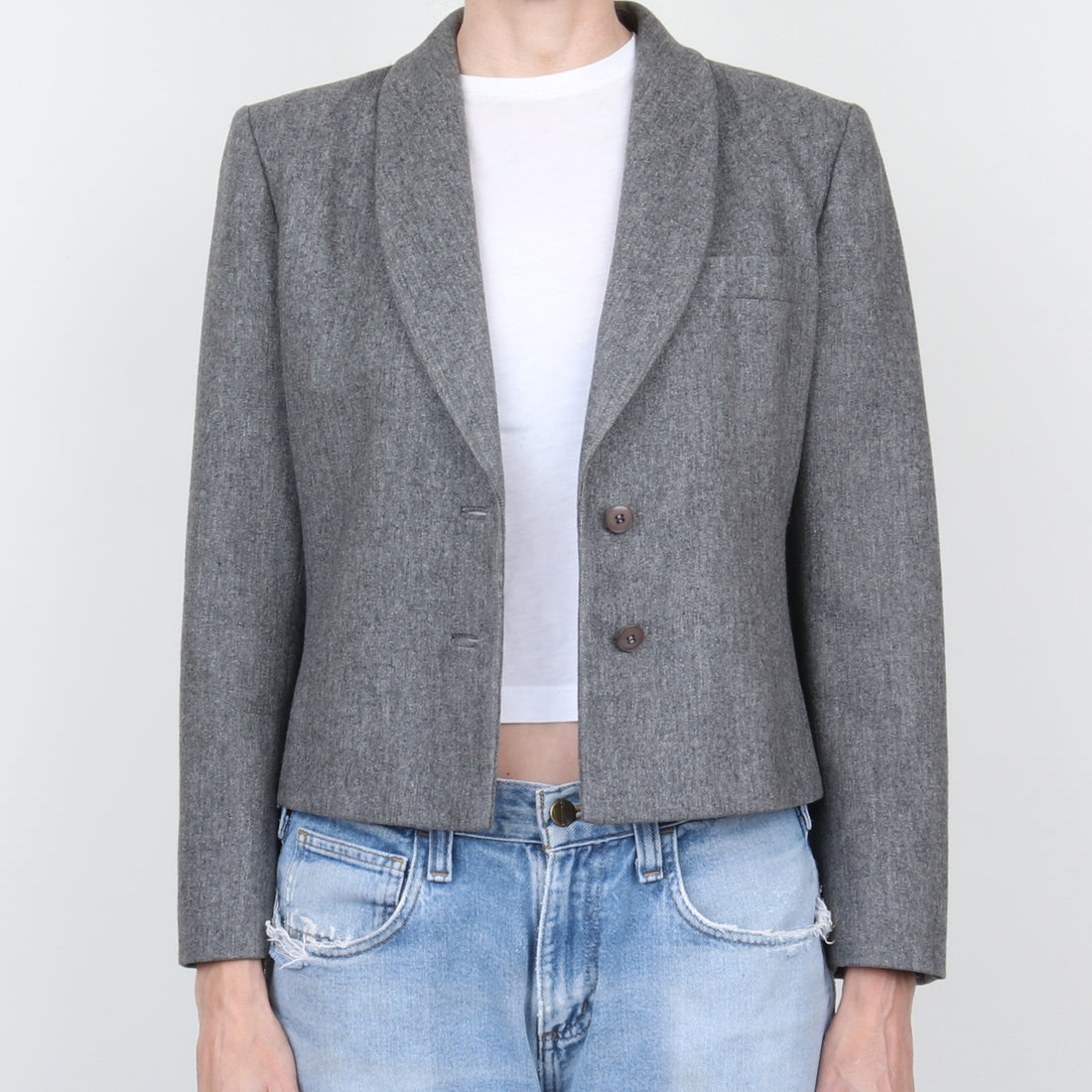 1960s Grey Wool Jacket