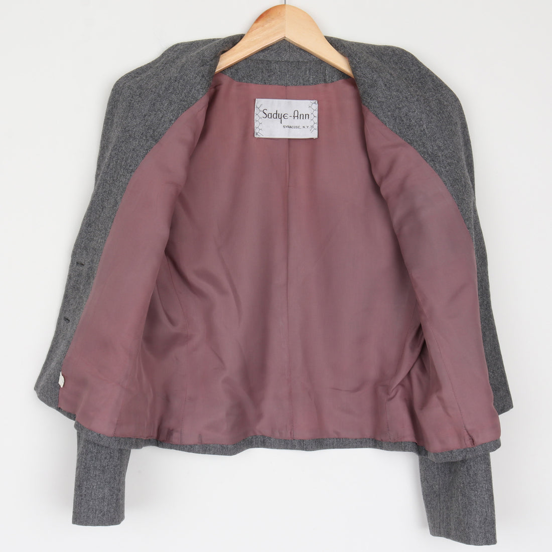 1960s Grey Wool Jacket