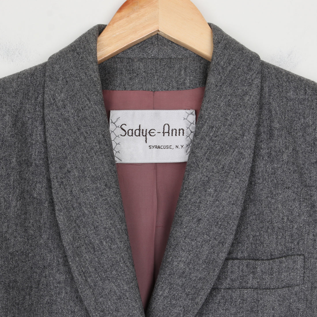 1960s Grey Wool Jacket