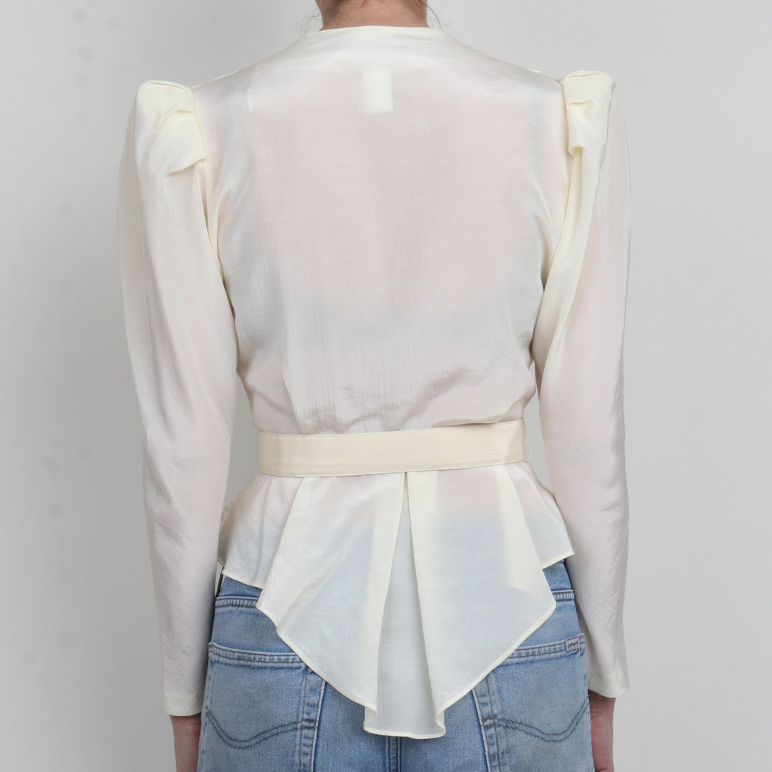 Puff Sleeve Peplum Top