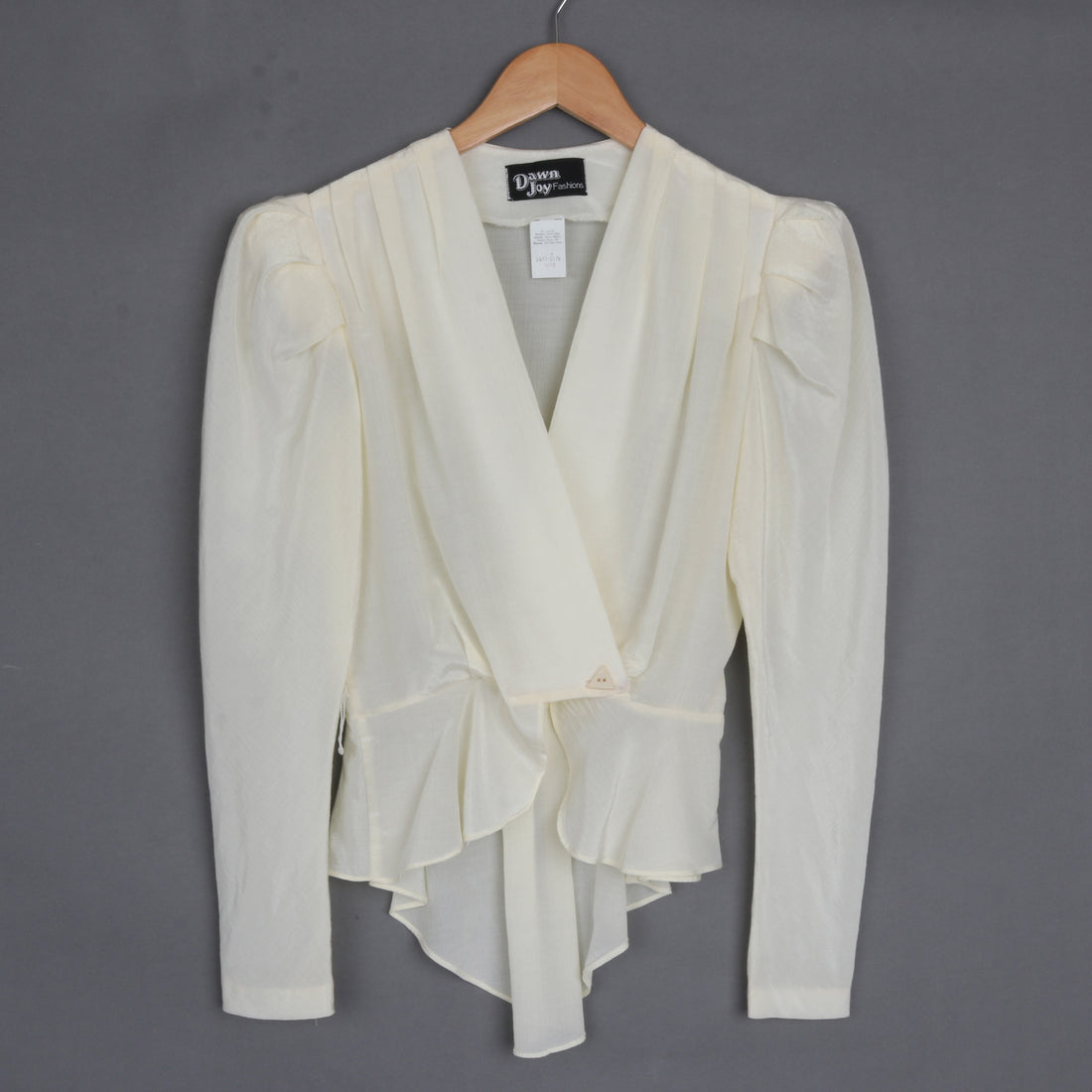Puff Sleeve Peplum Top