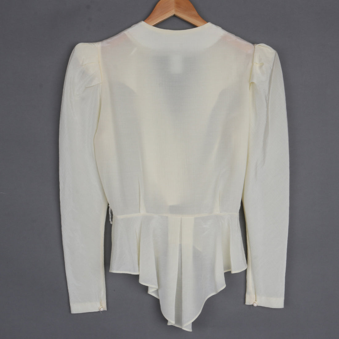 Puff Sleeve Peplum Top