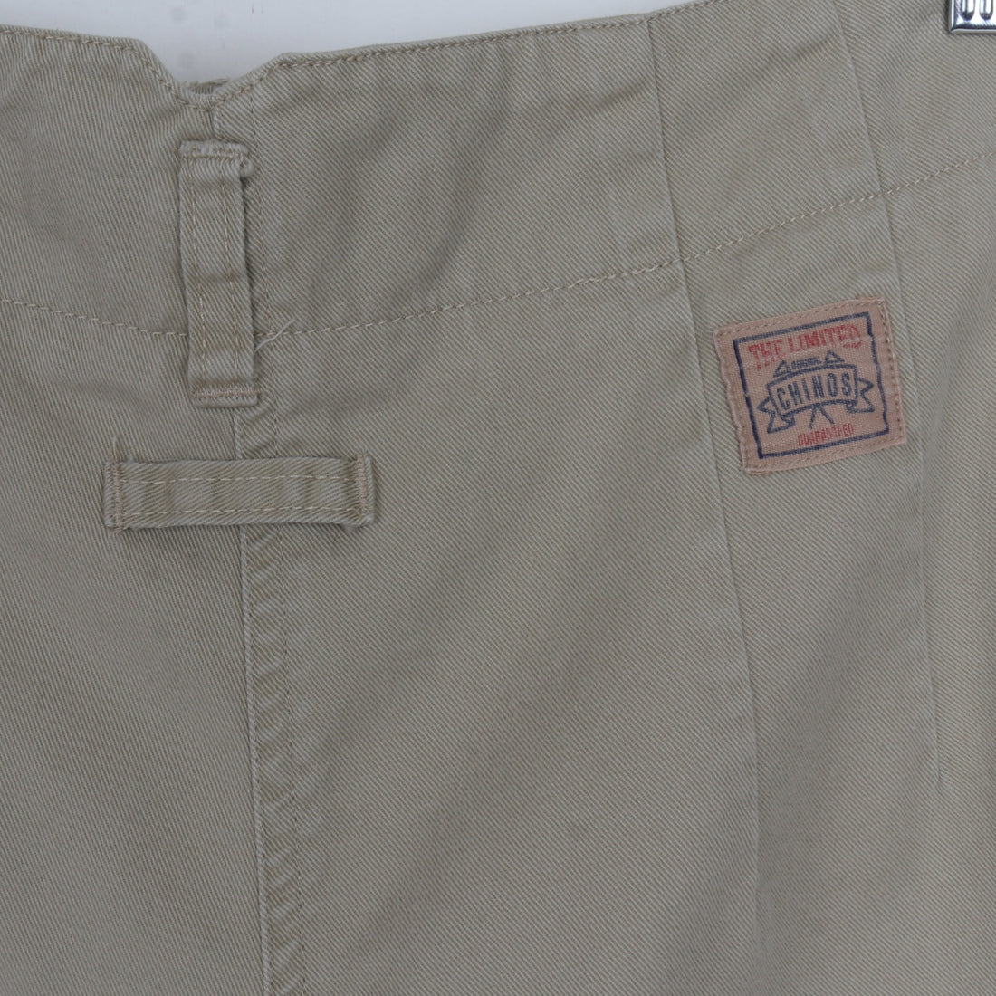 90s Pleated Cotton Shorts