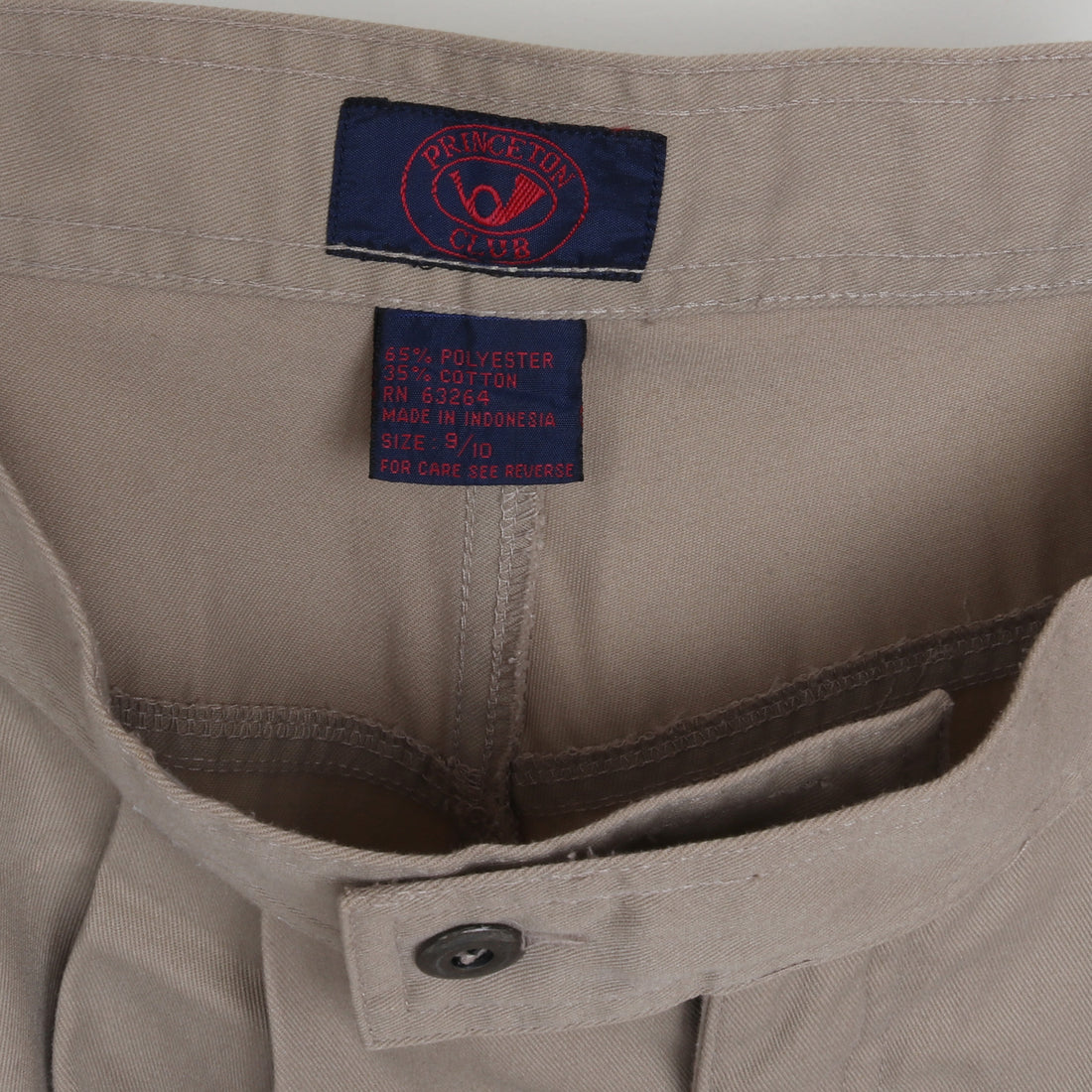 Pleated Khaki Shorts