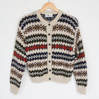 Ramie/Cotton Crop Cardigan