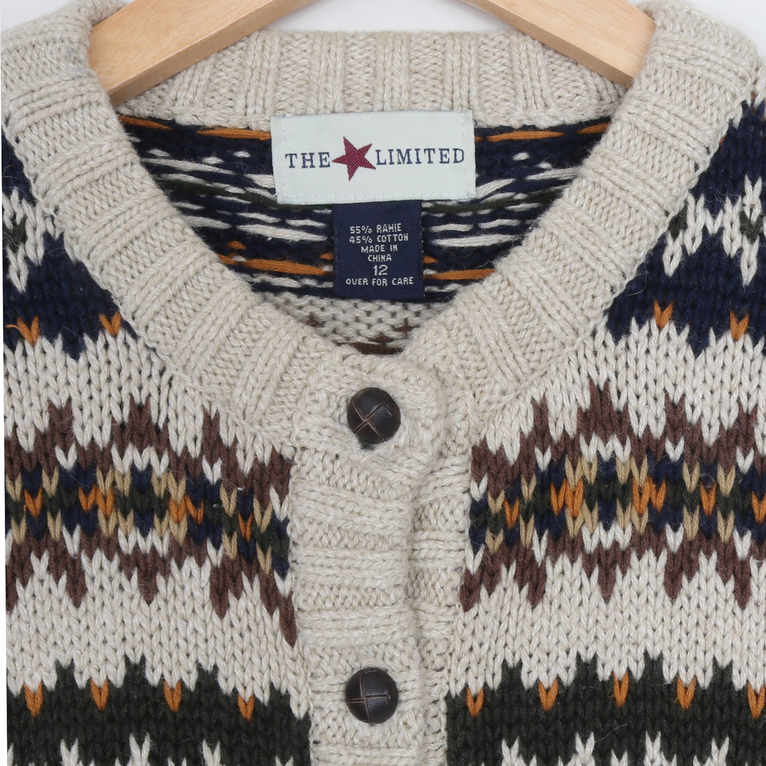Ramie/Cotton Crop Cardigan