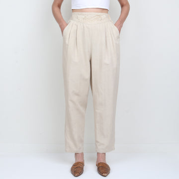 Linen Tapered Trouser