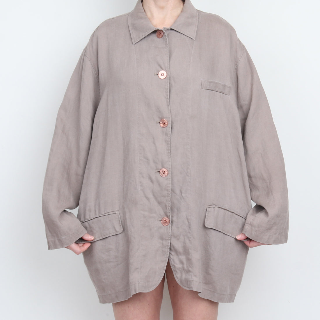 100% Linen Jacket XL