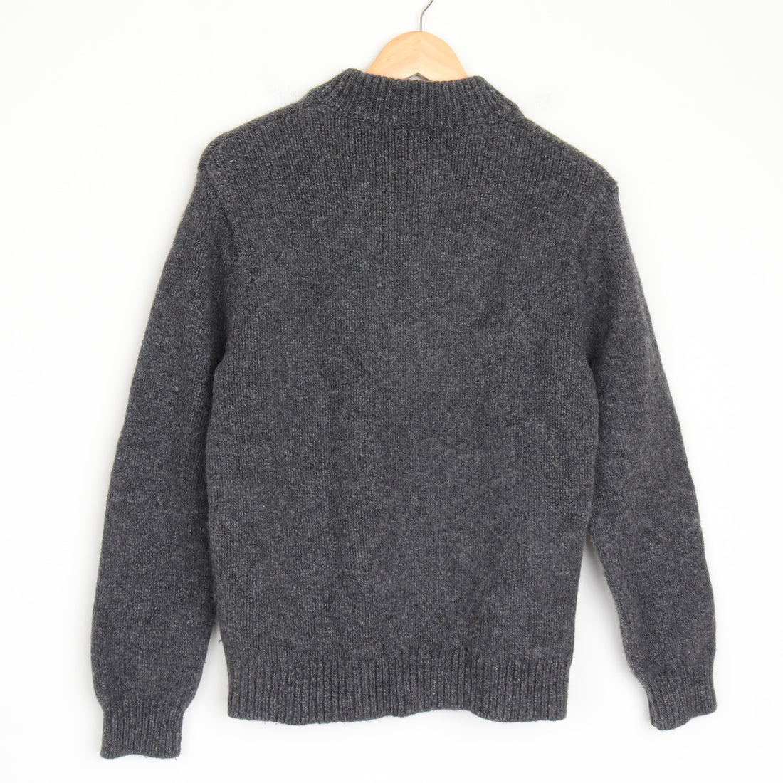 L.L.Bean Lambswool Henley Sweater