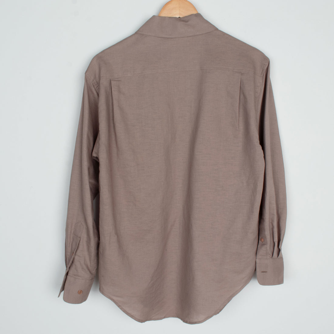 Mushroom Linen / Cotton Shirt