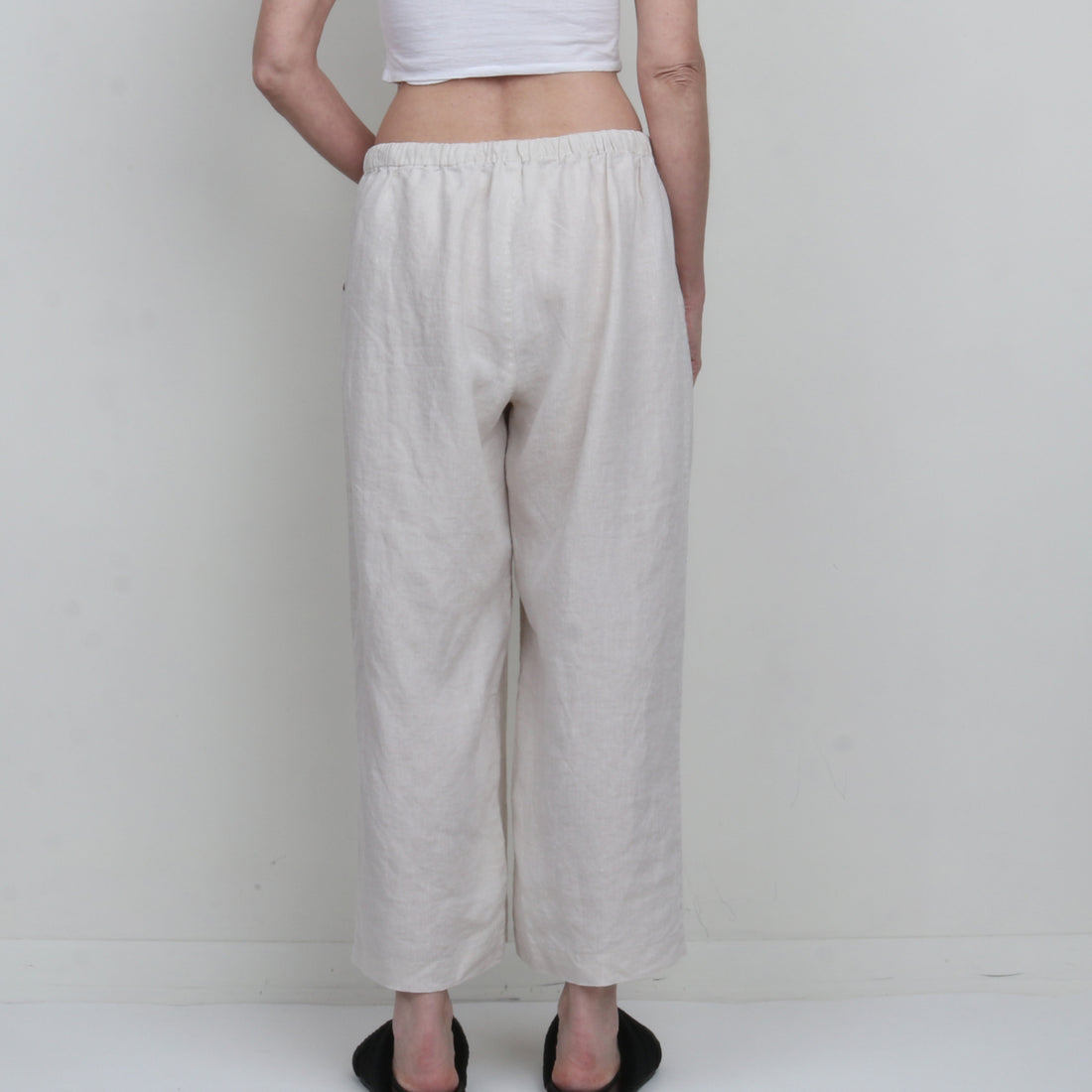 Natural Linen Pant XL