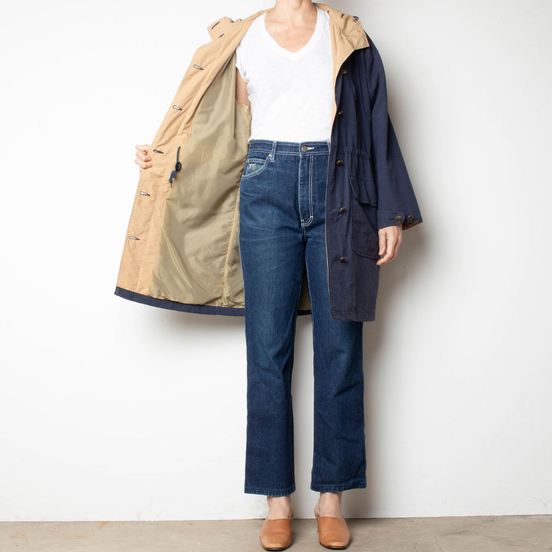 Navy Anorak Jacket