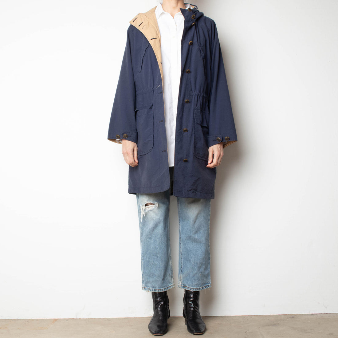 Navy Anorak Jacket