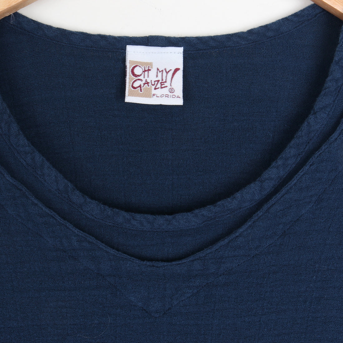 Draped Cotton Mini Dress