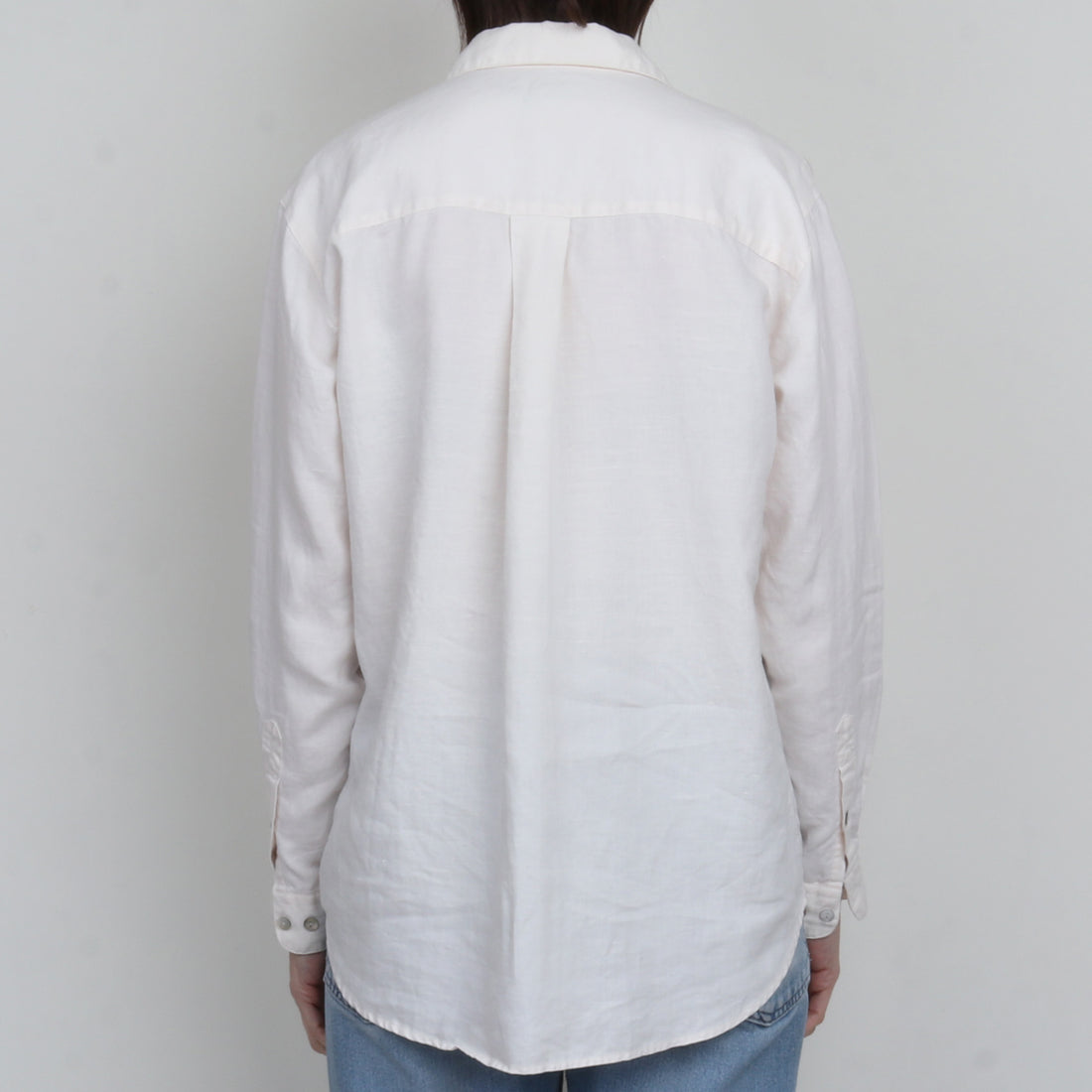 White Linen Shirt S/M