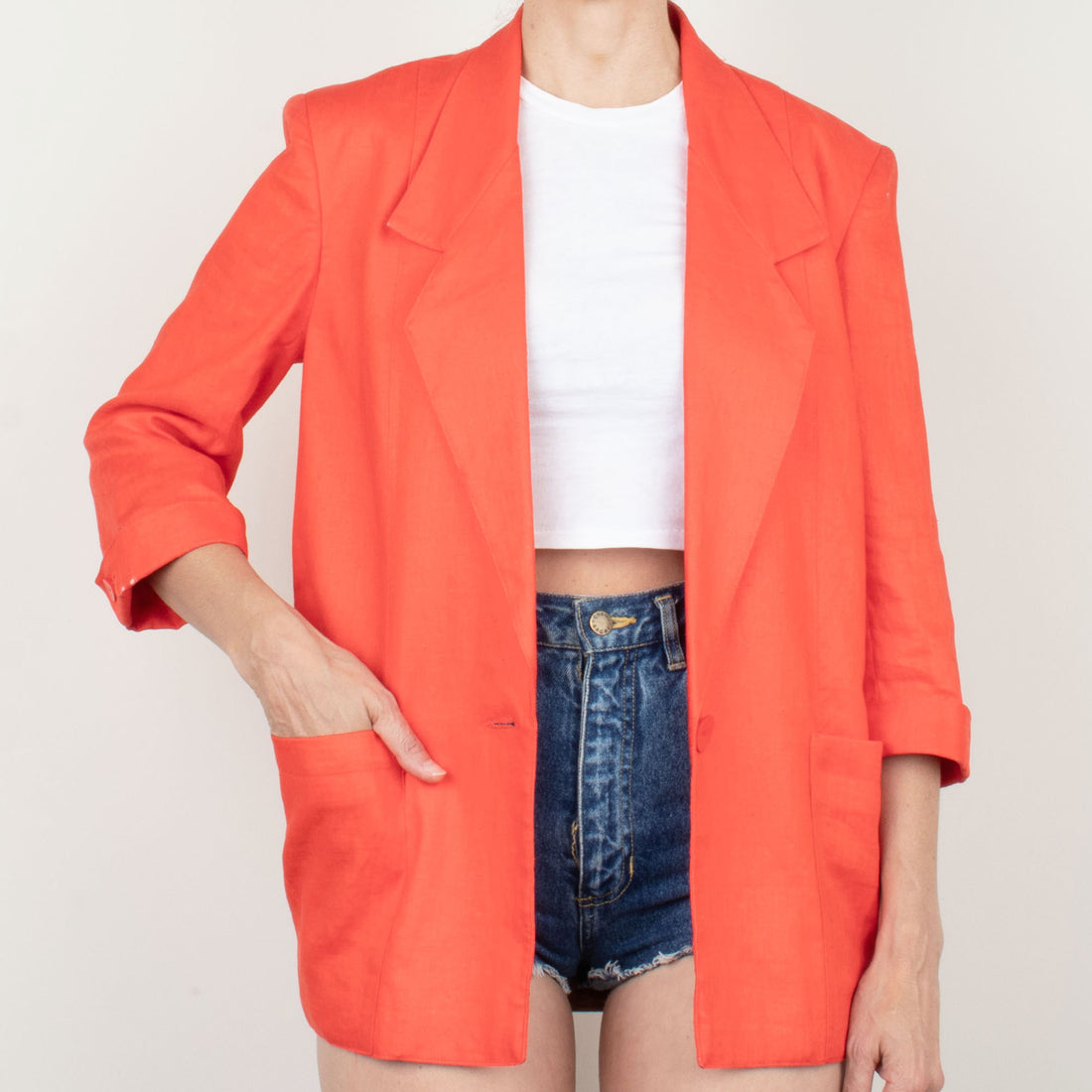 Persimmon Linen Jacket