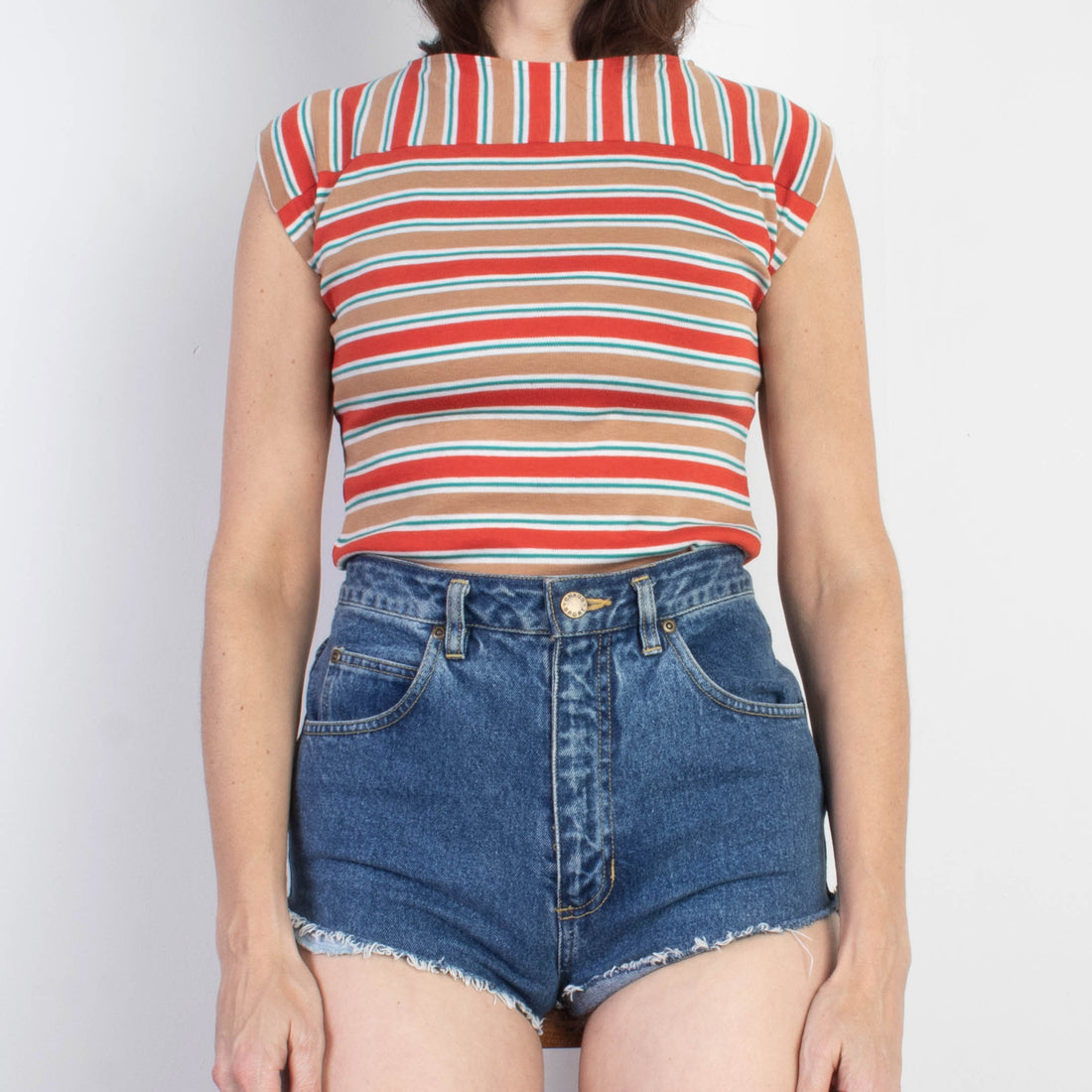 70s Stripe Knit Top