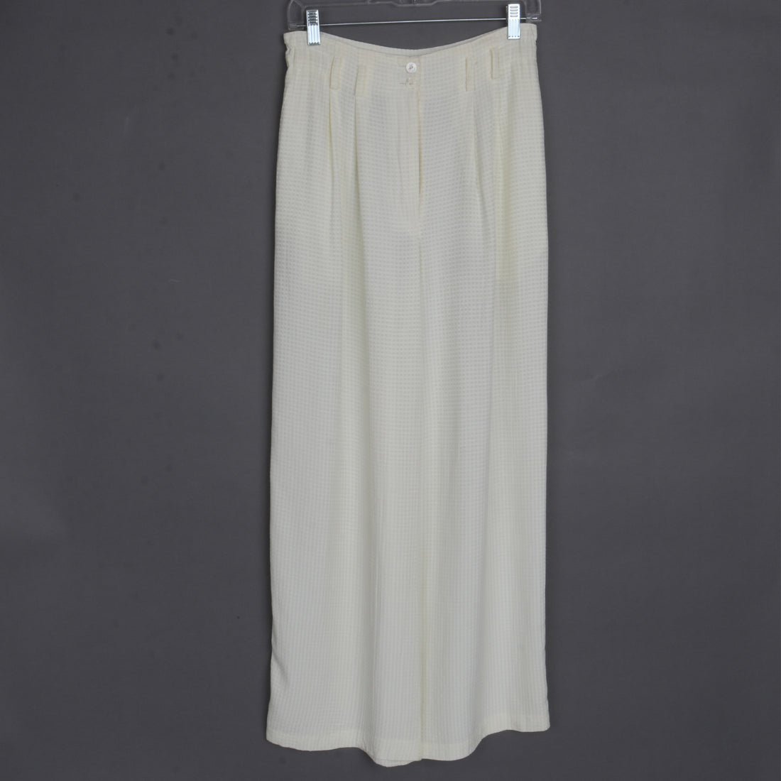 Pale Yellow Wide Leg Pants S