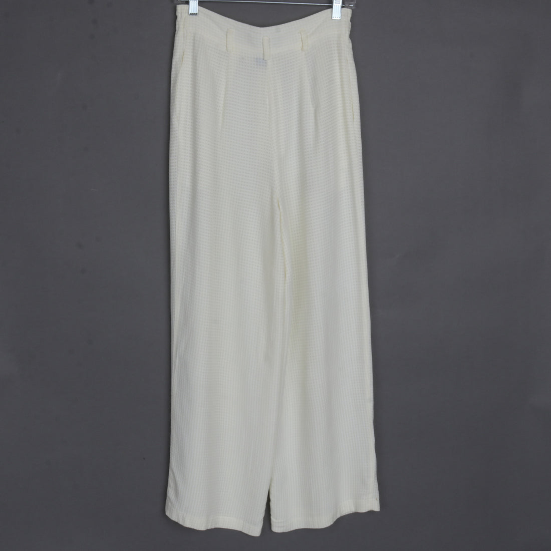 Pale Yellow Wide Leg Pants S