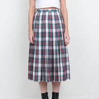 Pendleton Plaid Pleated Skirt