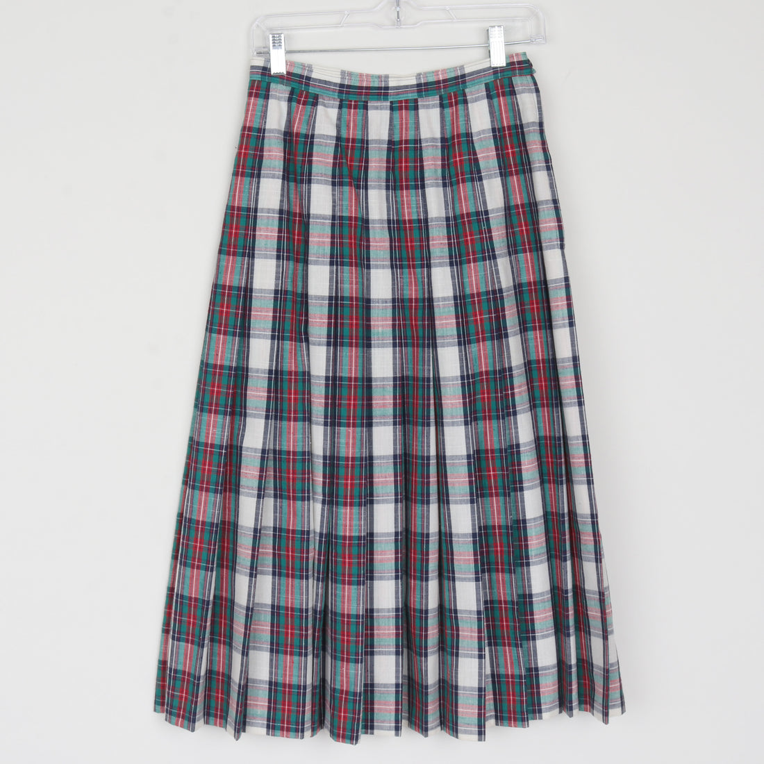 Pendleton Plaid Pleated Skirt
