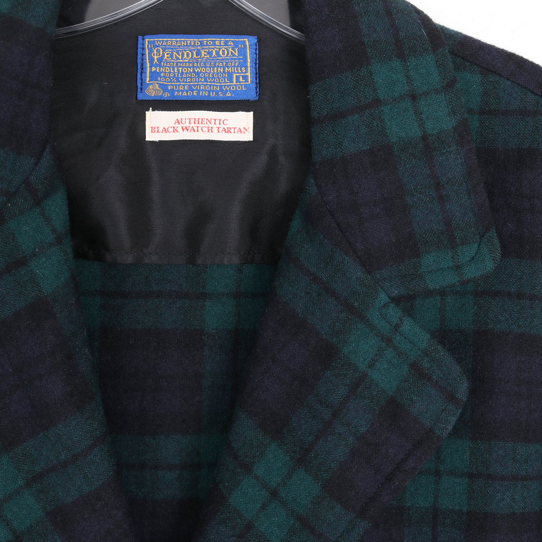 70s Pendleton Plaid Wool Jacket