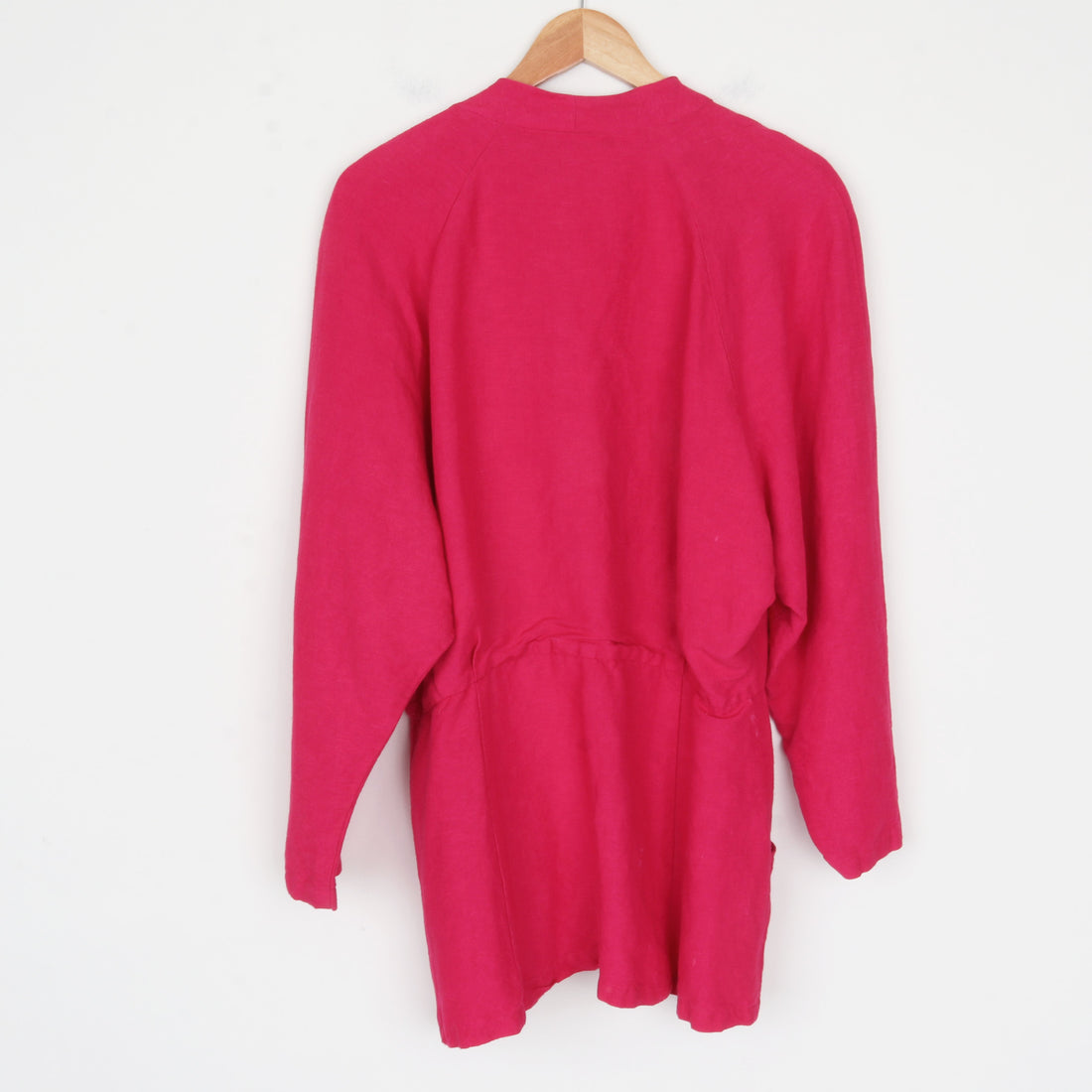 Magenta Linen Jacket