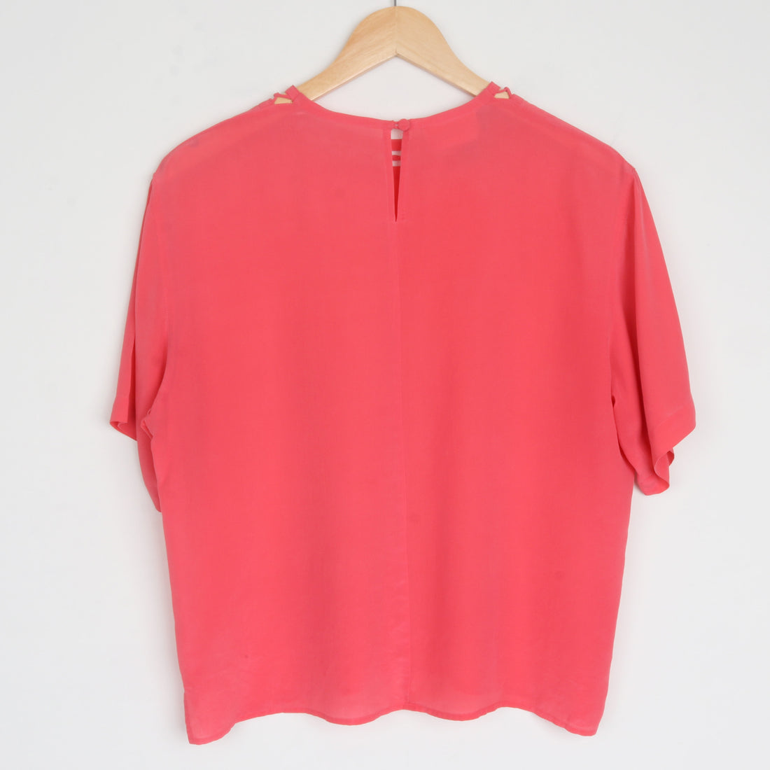 Guava Silk Blouse
