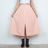 Pink Wool Skirt