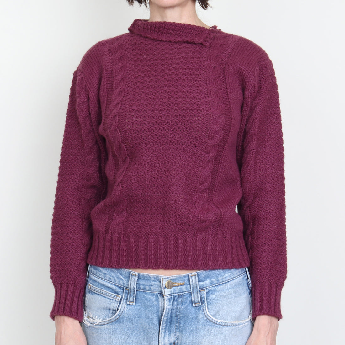 70s Plum Knit