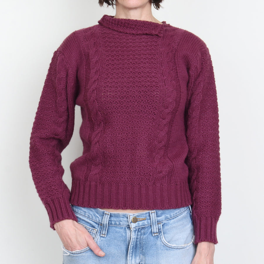 70s Plum Knit