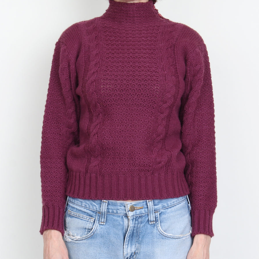 70s Plum Knit